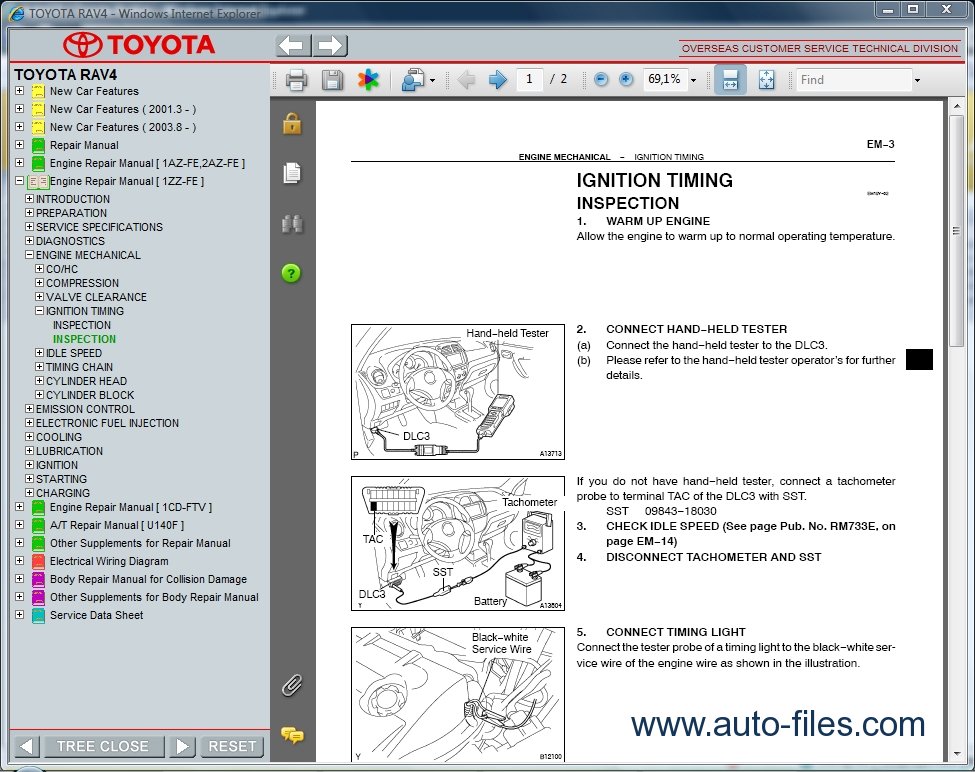 Toyota rav4 workshop manual free download